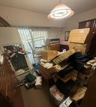 【YRCの事例】愛知県名古屋市の遺品整理 4LDK/2tトラック×2台、軽トラック×2台